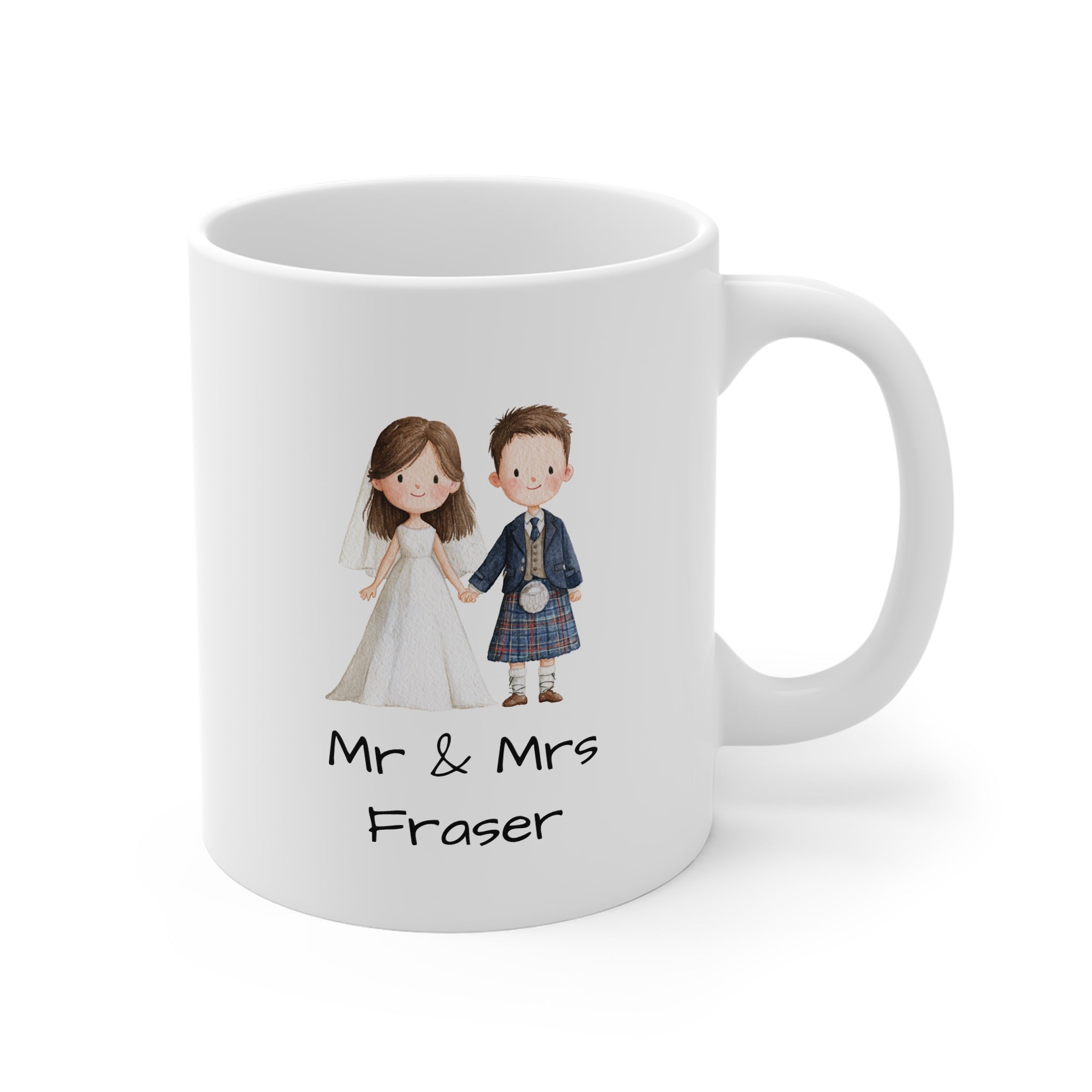 Happy Couple Wedding Mug