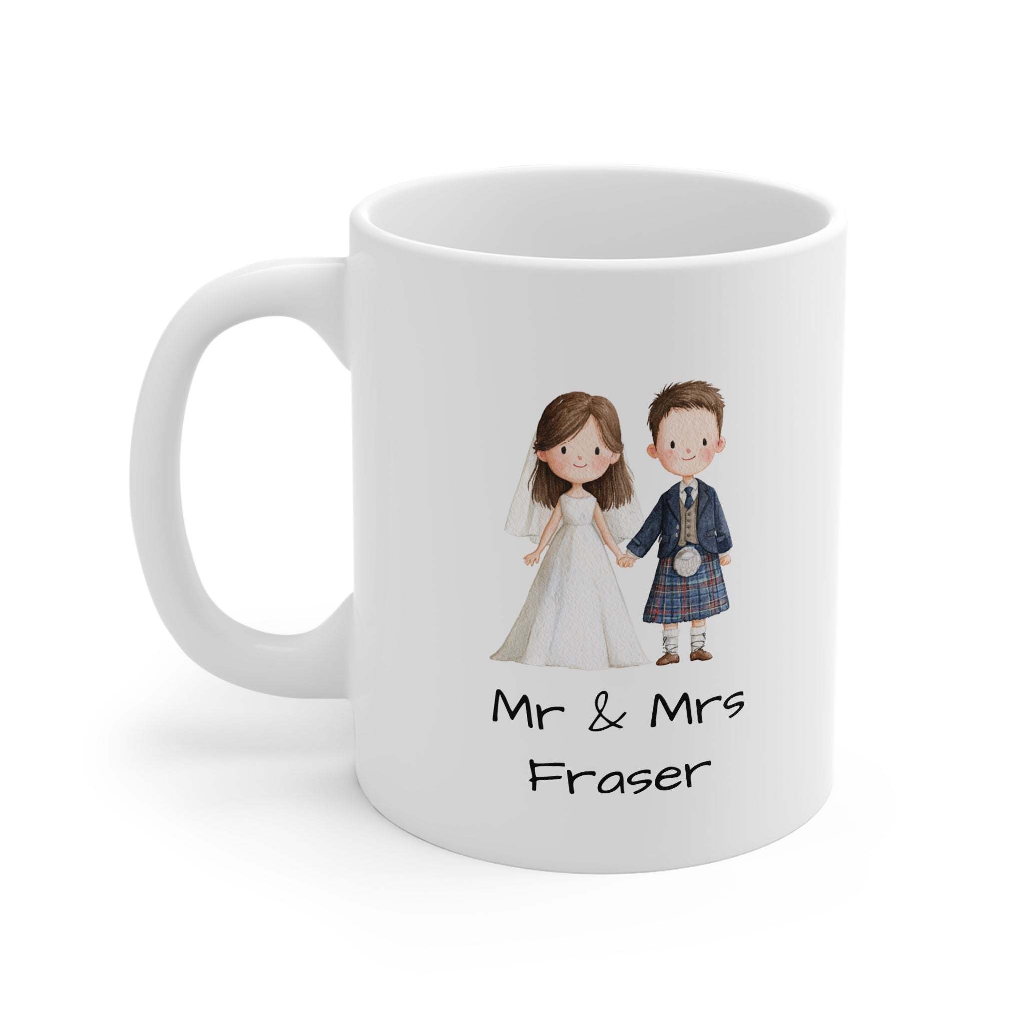 Happy Couple Wedding Mug